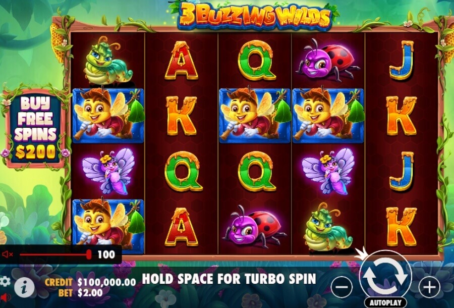 3 Buzzing Wilds jeu 3 Buzzing Wilds jeu