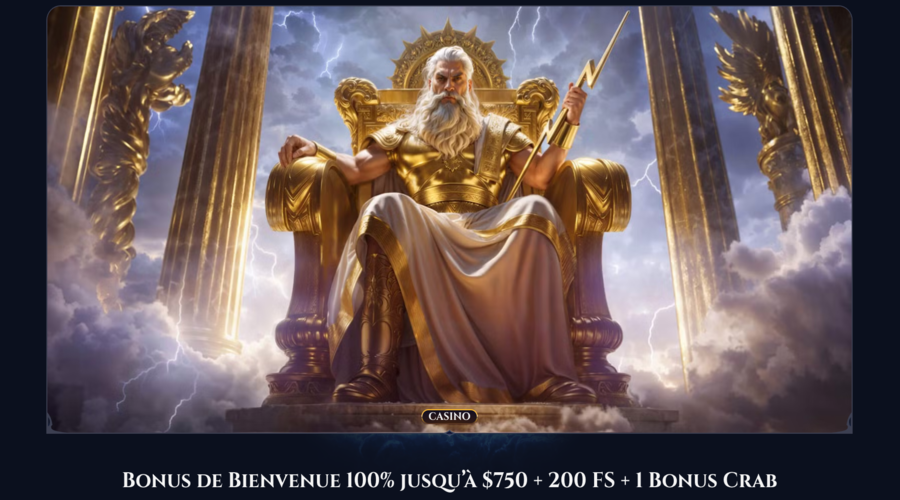 Cazeus Casino Bonus de Bienvenue
