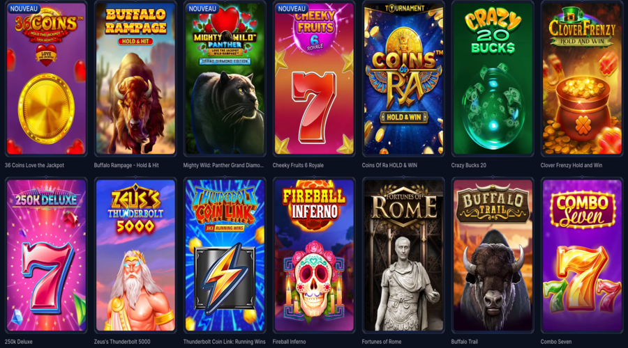 Cazeus Casino Jeux a Jackpot