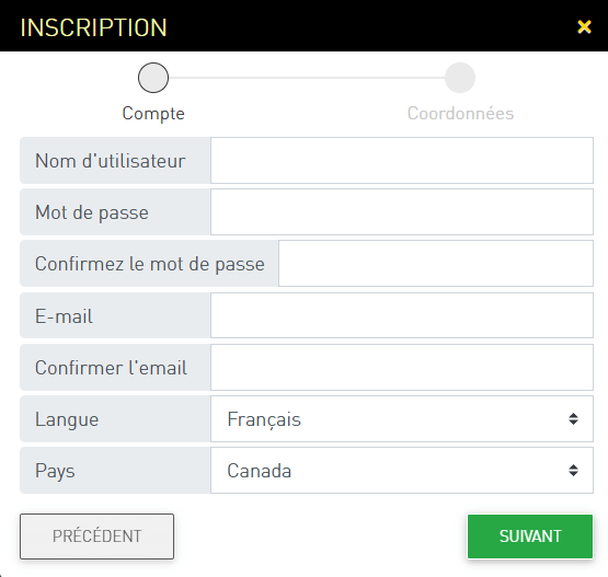 s’inscrire Casino770