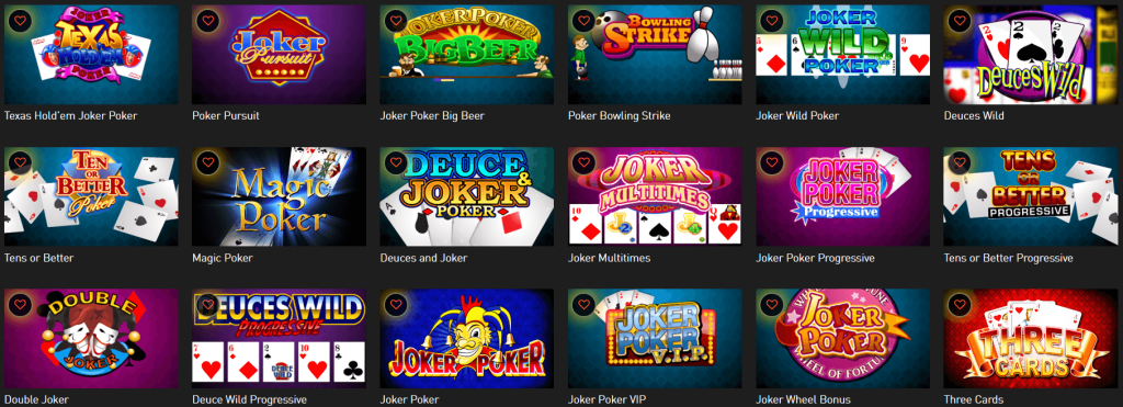 Video Poker Casino770