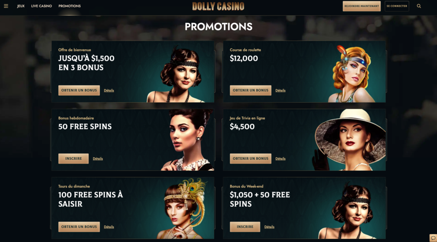 Dolly Casino Promotions