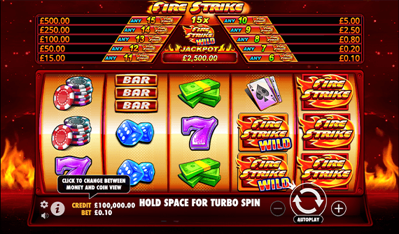 Fire Strike Symboles