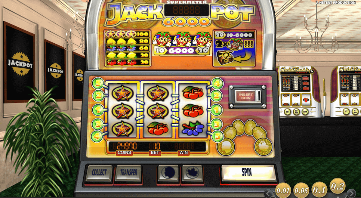 Jackpot 6000 Symboles