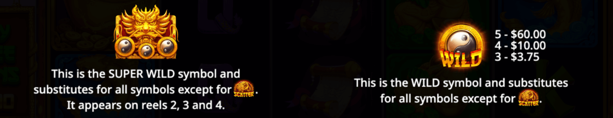 Dragon Hero Symboles