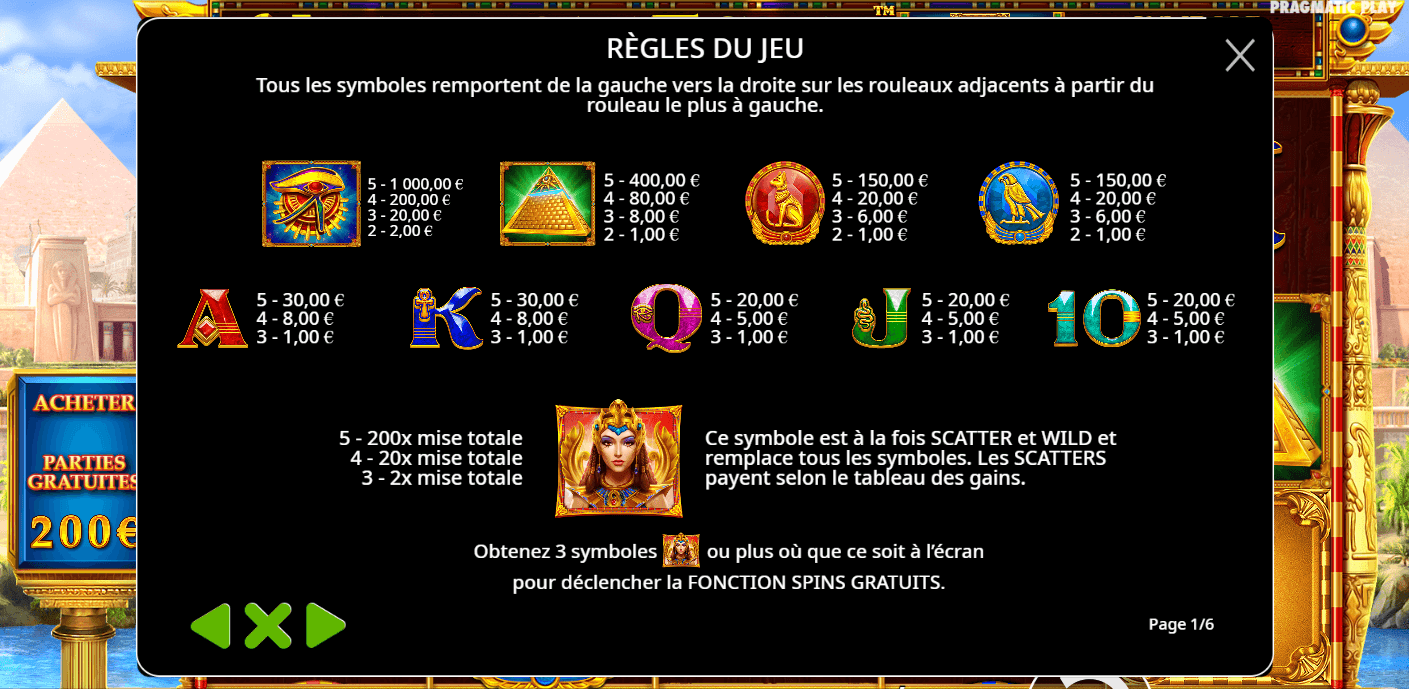 Mysterious Egypt Symboles