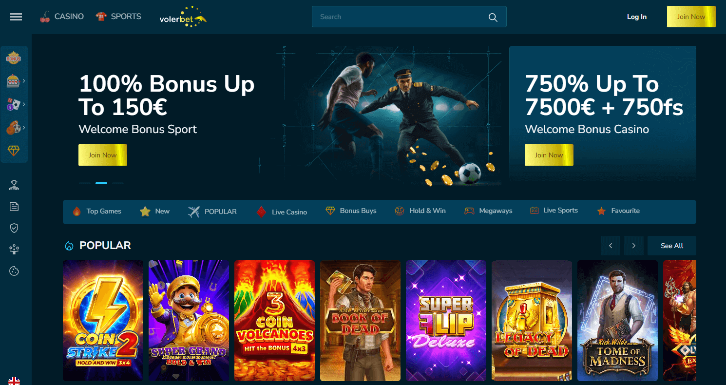 Volerbet Casino en ligne